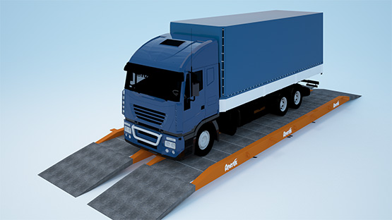 dual track static weighbridge